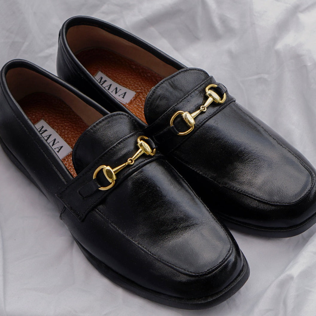 Classic Loafers in Charcoal